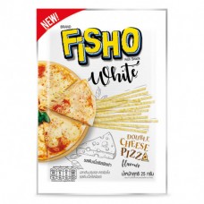 Рыбные снеки со вскуом пиццы Двойной сыр Fisho Double Cheese Pizza 25 гр