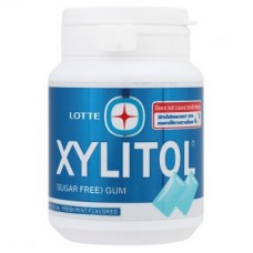 Жевательная резинка Свежая мята без сахара Lotte Xylitol 61 грамм