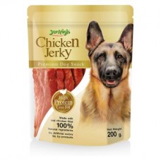 Куриные чипсы мясное лакомство для собак  Jerhigh 200 грамм