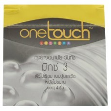 Презервативы One Touch ребристая поверхность 3 шт