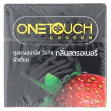 Презервативы One Touch клубничный вкус 3 шт