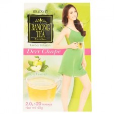 Ranong Tea Derr Chape Зеленый чай с ароматом яблока 2 гр х 20 шт