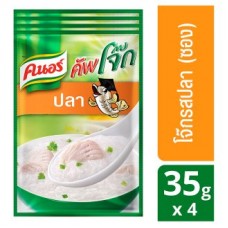 Тайский суп - каша Кхао Том быстрого приготовления с рыбой Knorr 4 пакета по 35 грамм
