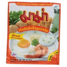 Тайская рисовая каша с креветками Mama 50 грамм