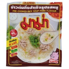 Тайский рисовый суп со свининой Mama 50 грамм